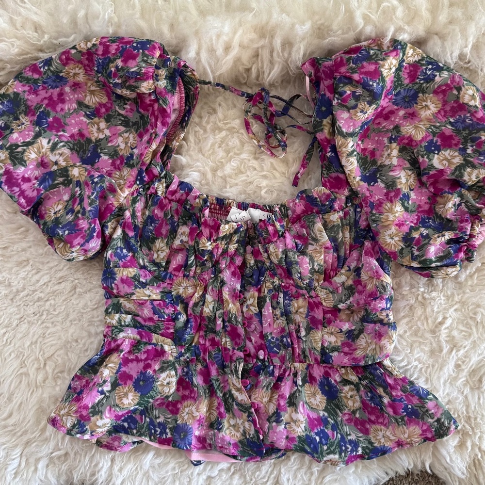 Floral blouse